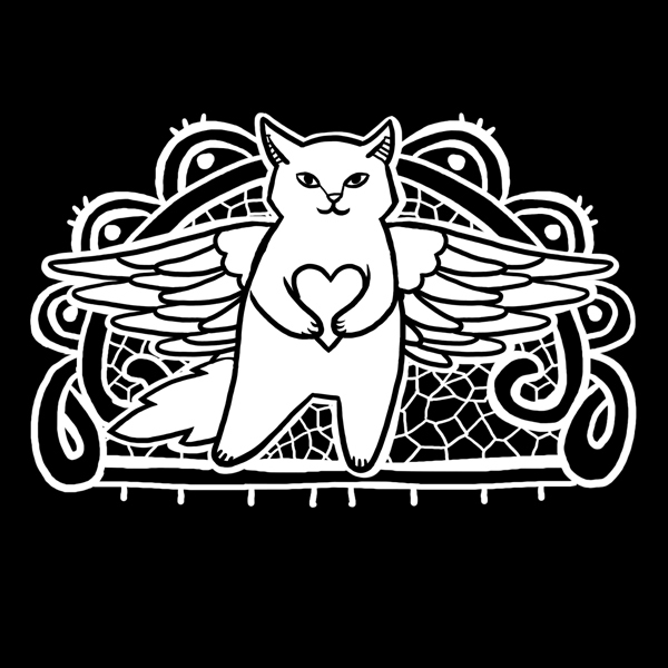 Скотч "Кружевной кот"