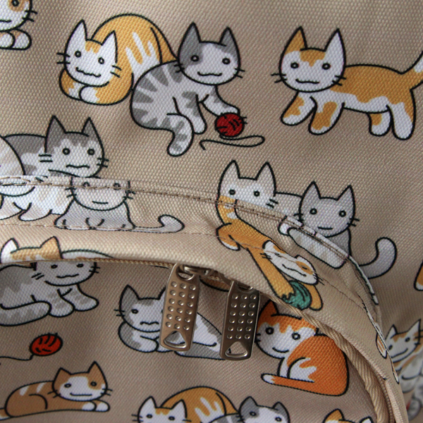 Рюкзак женский "Котята"