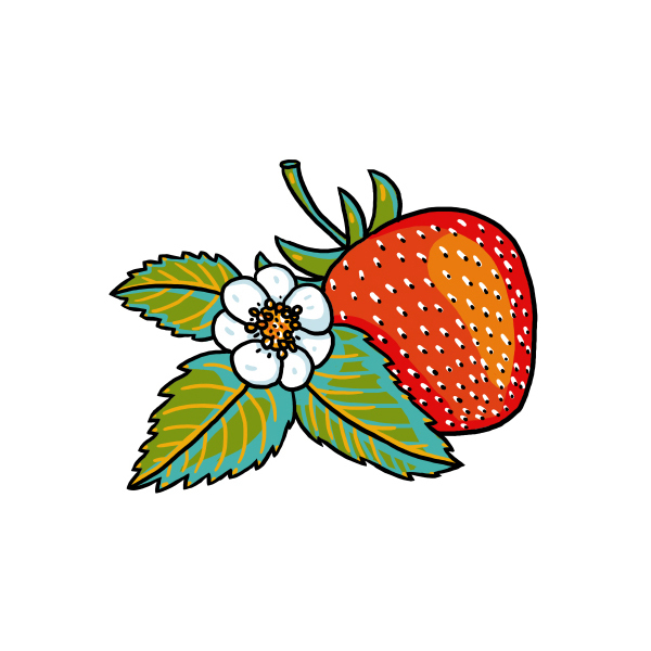 Футболка "Клубничка"