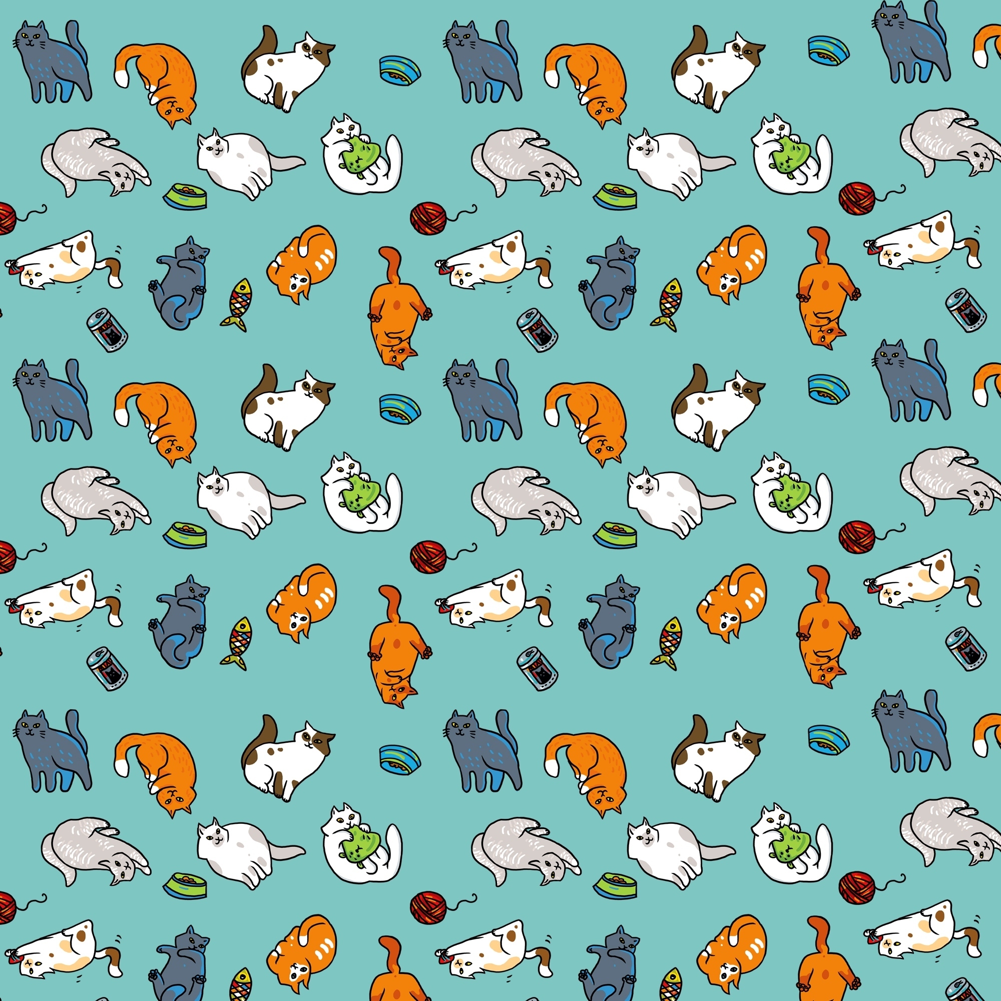 Кеды "Котики"
