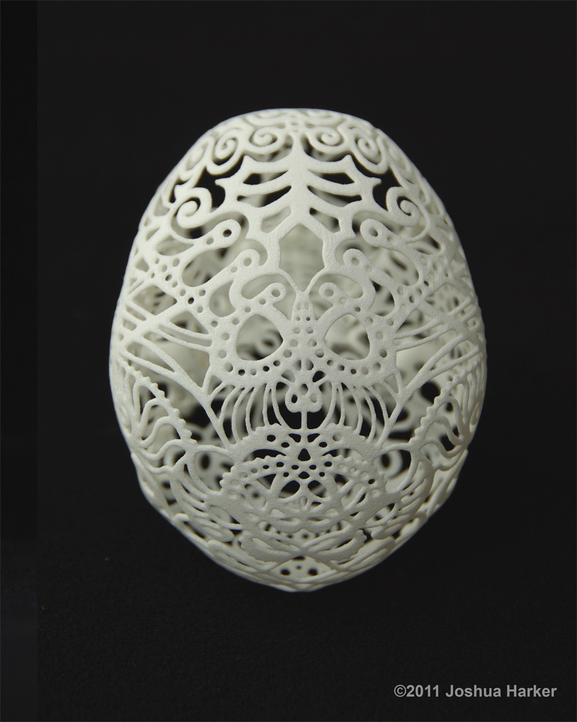 Crania Anatomica Filigre 3d printed skull: top Crania Anatomica Filigre 3d printed skull: top