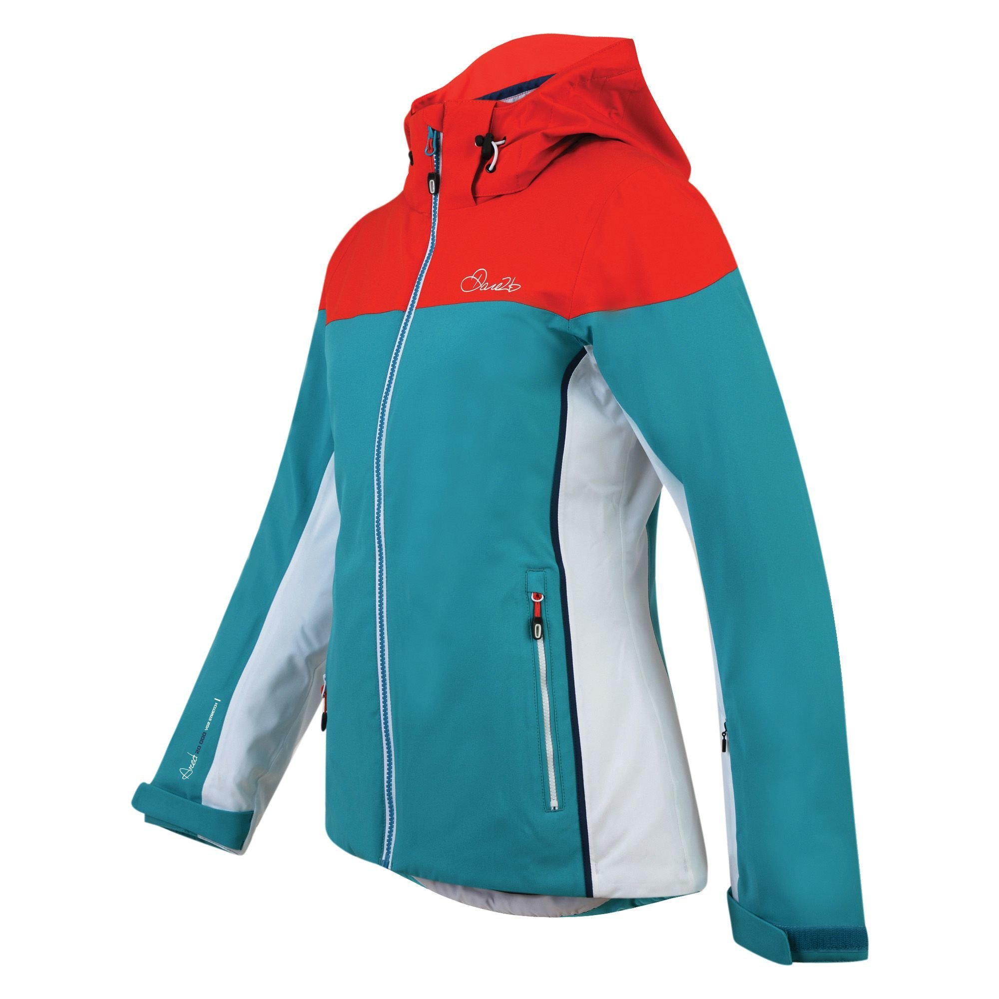 Dare 2b Women's Invoke II Ski Jacket Sea DAR-1044