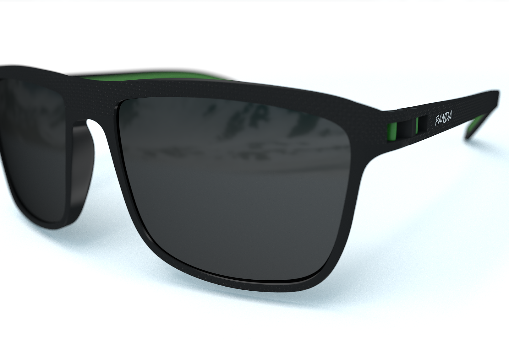 Panda Sunglasses Cove Black