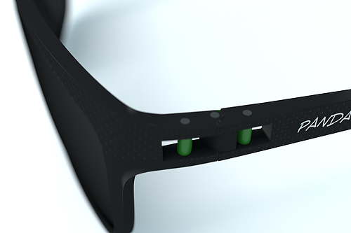 Panda Sunglasses Cove Black