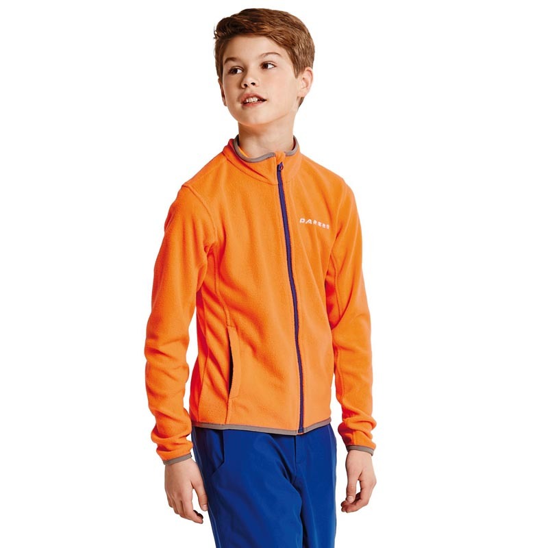Dare 2b Favour Children's Full Zip Fleece Orange DAR-1022