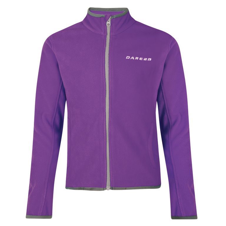 Dare 2b Favour Children's Full Zip Fleece Purple