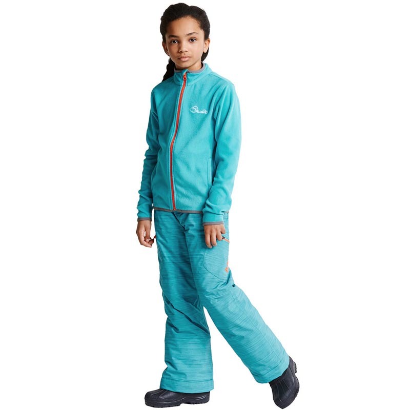 Dare 2b Favour II Children's Full Zip Fleece Aqua