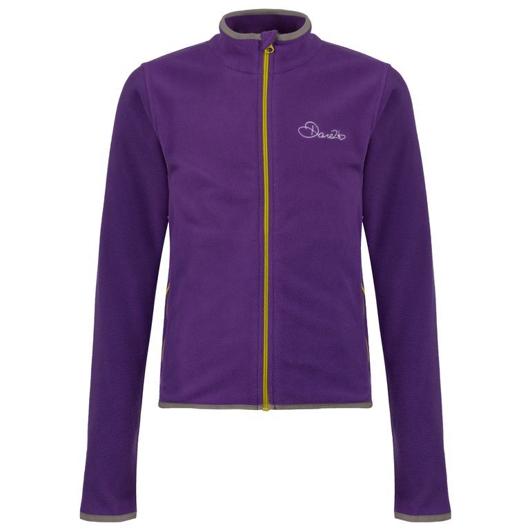 Dare 2b Favour II Children's Full Zip Fleece Purple