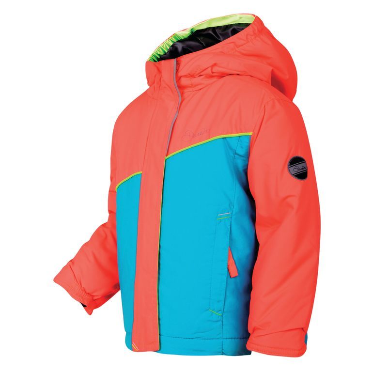 Dare 2b Set About Junior Ski Jacket Aqua/Coral