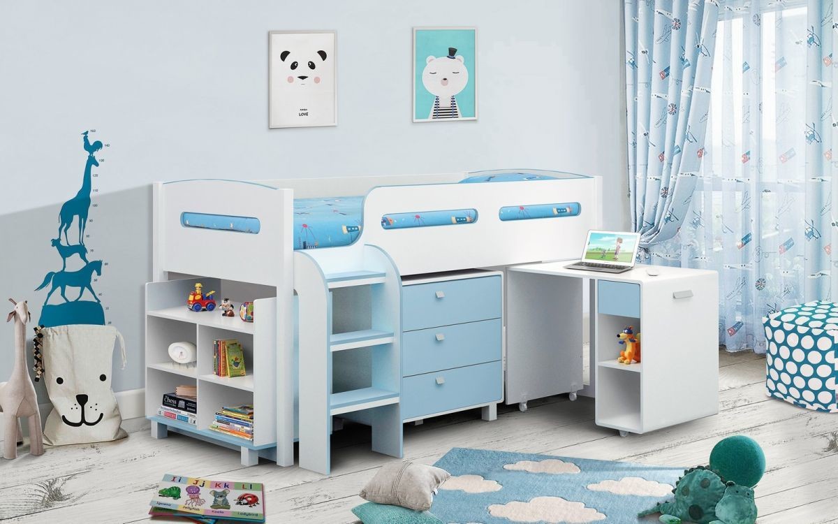 Kimbo Cabin Bed Blue