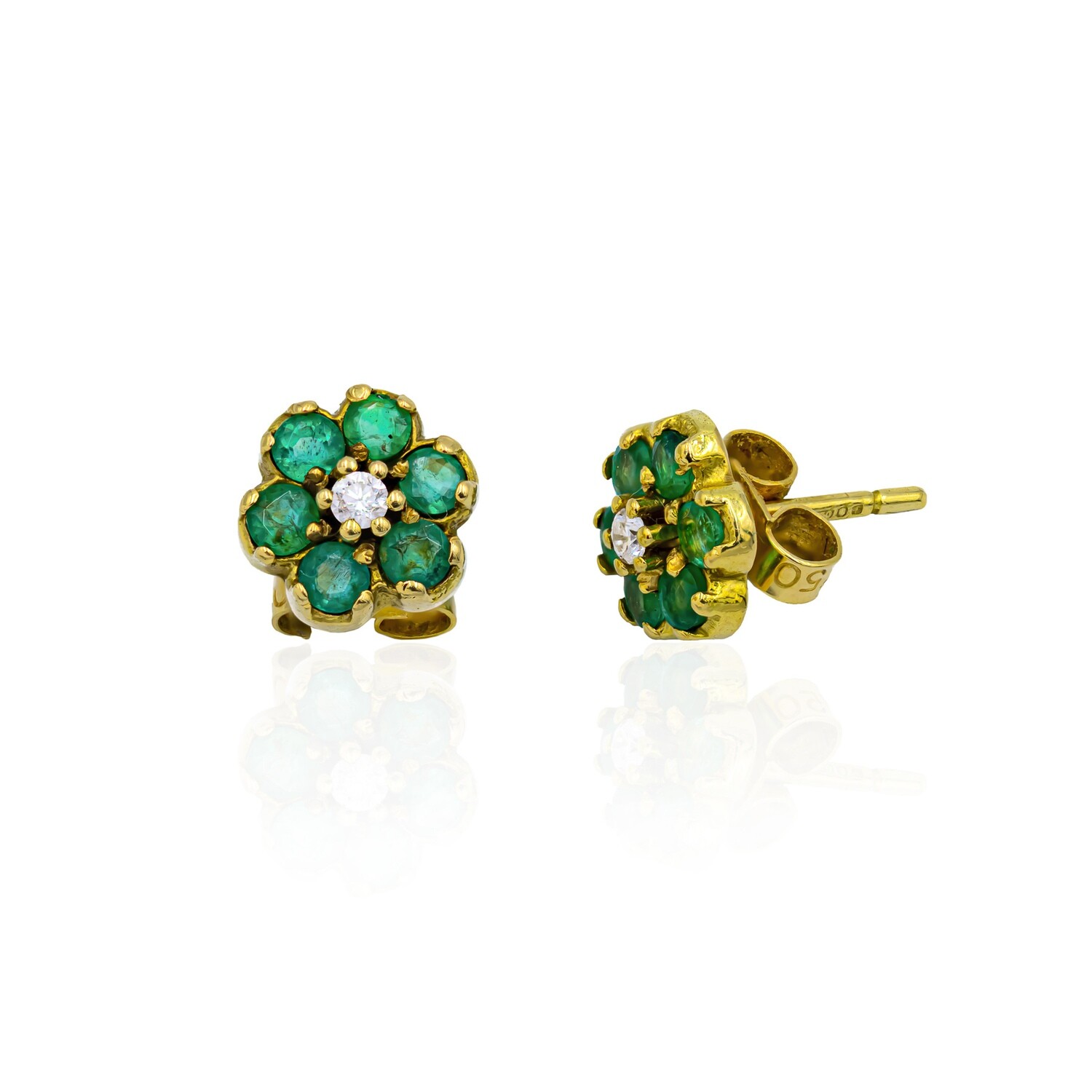 Pre-owned Emerald and