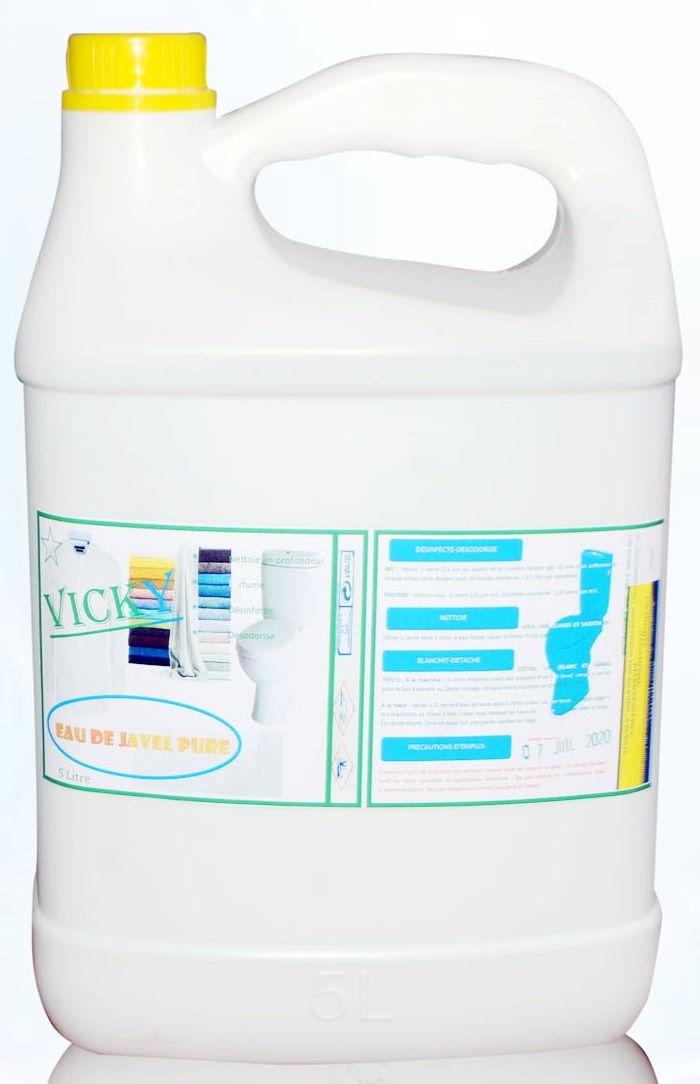 Eau de Javel VICKY 5 litres 00013
