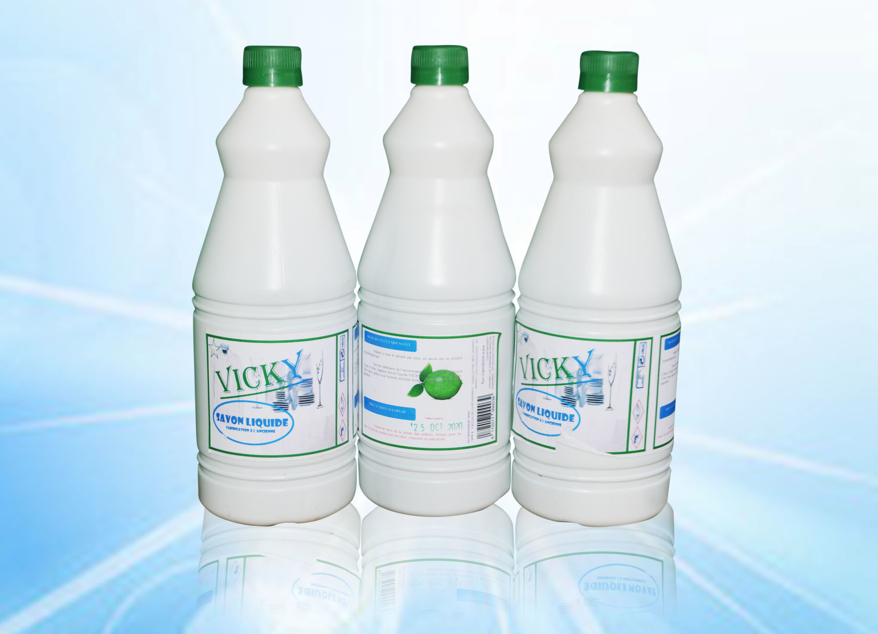 Savon liquide VICKY 1 litre