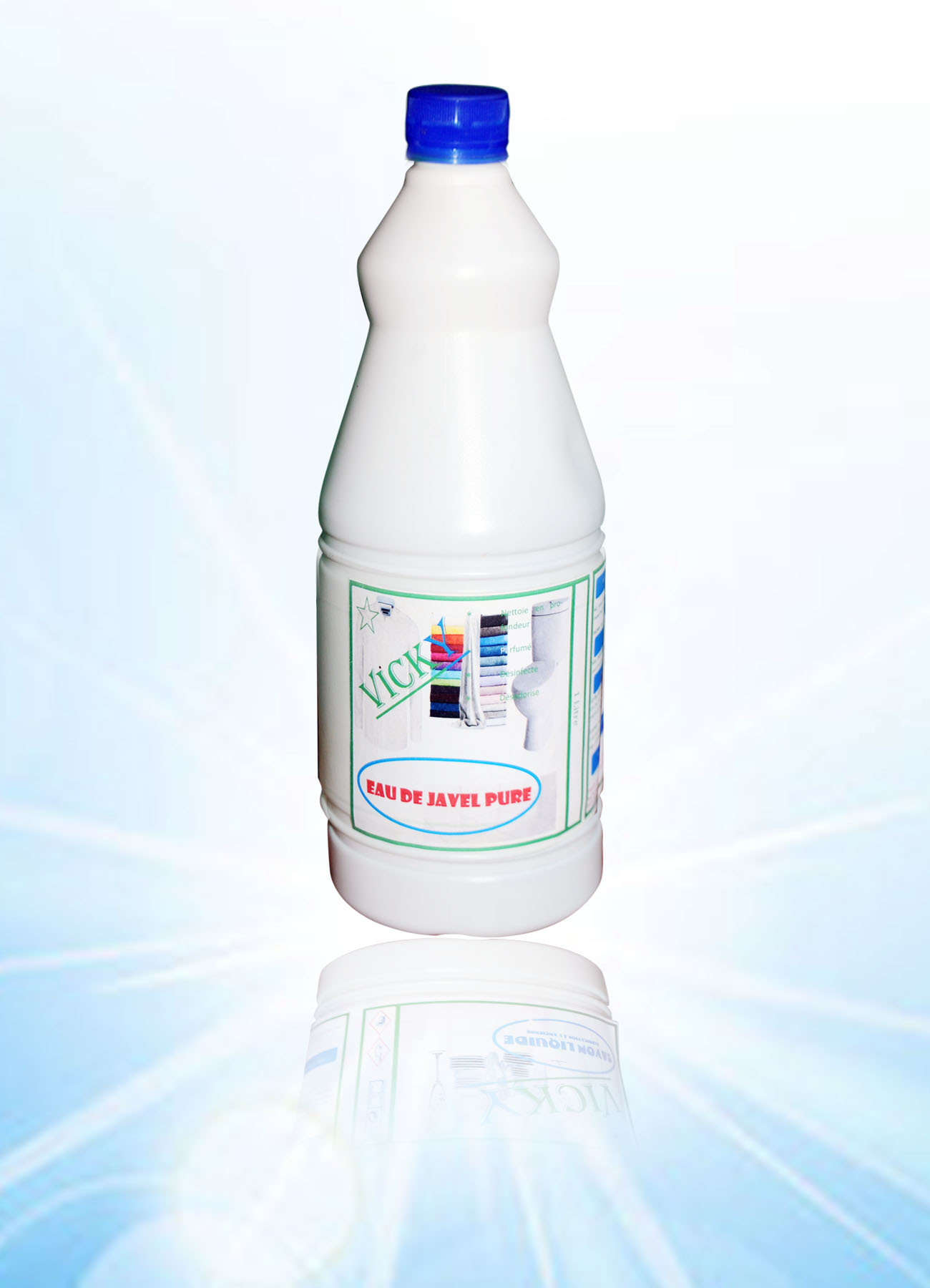 Eau de javel VICKY 1litre 00071