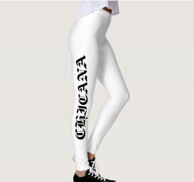 Chicana Leggings CHILEGSWHT