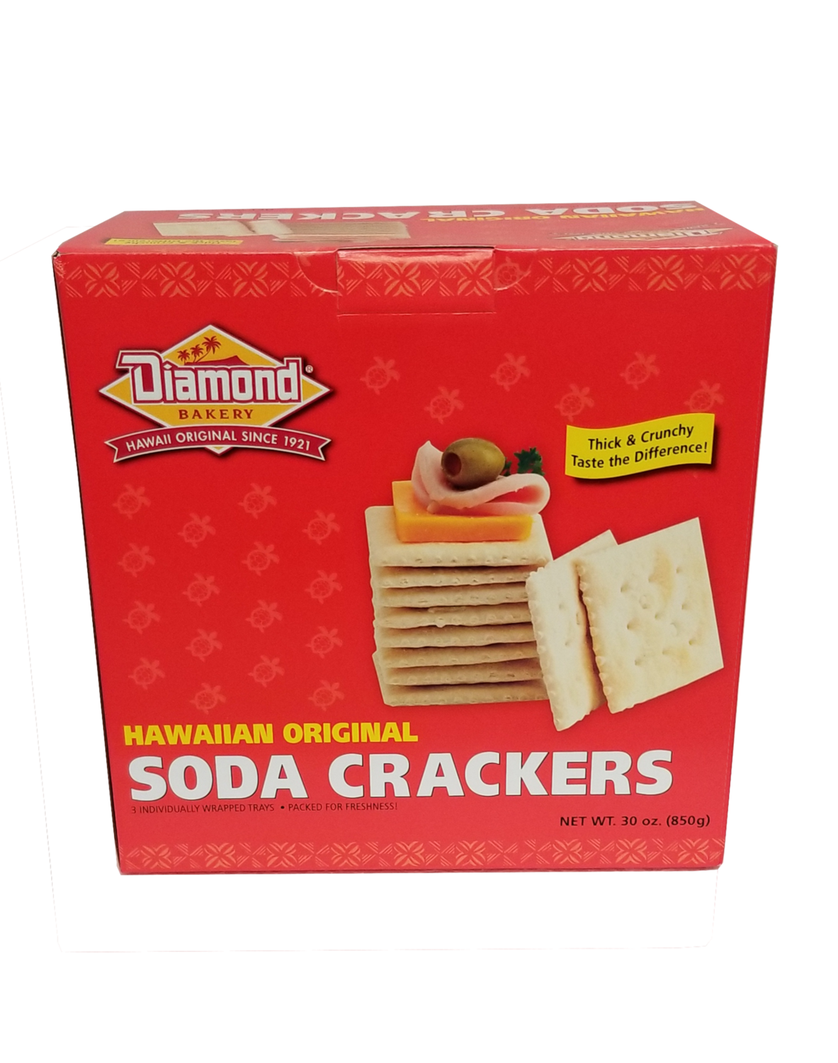 Diamond Bakery Soda Crackers Large 30 oz Made in Hawaii