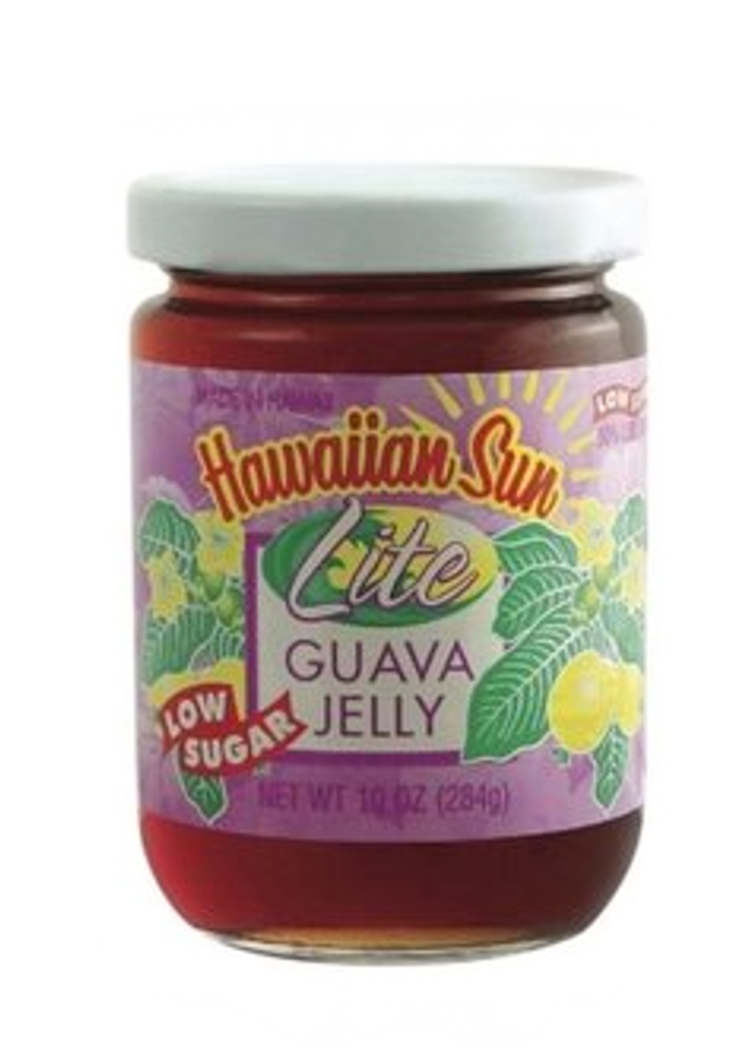 Hawaiian Sun Guava Jelly Lite 10 oz Low Sugar Spread
