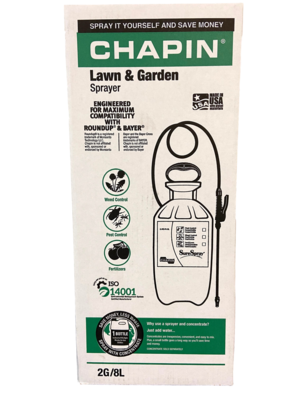 2 Gallon Lawn & Garden Pump Up Sprayer by CHAPIN 2 Gallon Lawn & Garden Pump Up Sprayer by CHAPIN