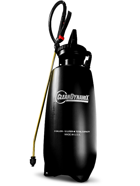 3gl Premium Pump Sprayer w/ Relief Valve by Clean DynamiX BG-CDX-3G-V