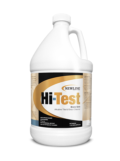 Hi Test (Gallon) by Newline | Premium Alkaline Stone and Tile Cleaner HI-HT