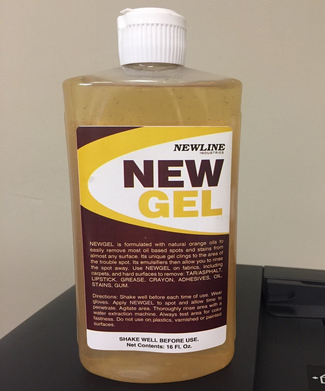 New Gel (Pint) by Newline | Natural Orange Spot and Stain Remover NI-NG