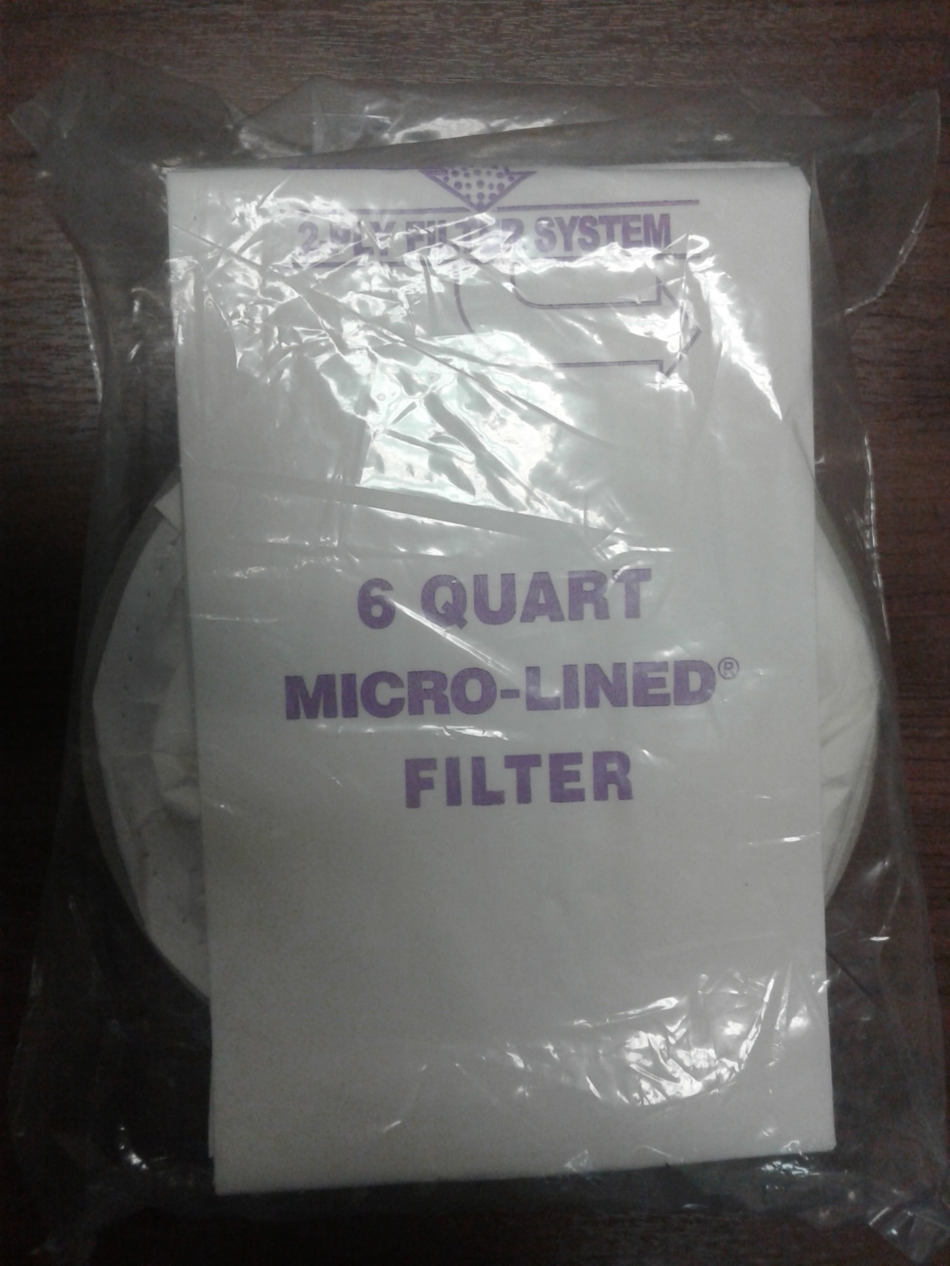 6qt Backpack Vacuum Bags (Pack of 10) by Clean DynamiX SAN-100197