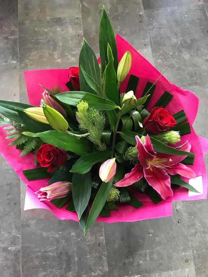 Oriental & Rose Bouquet 00004