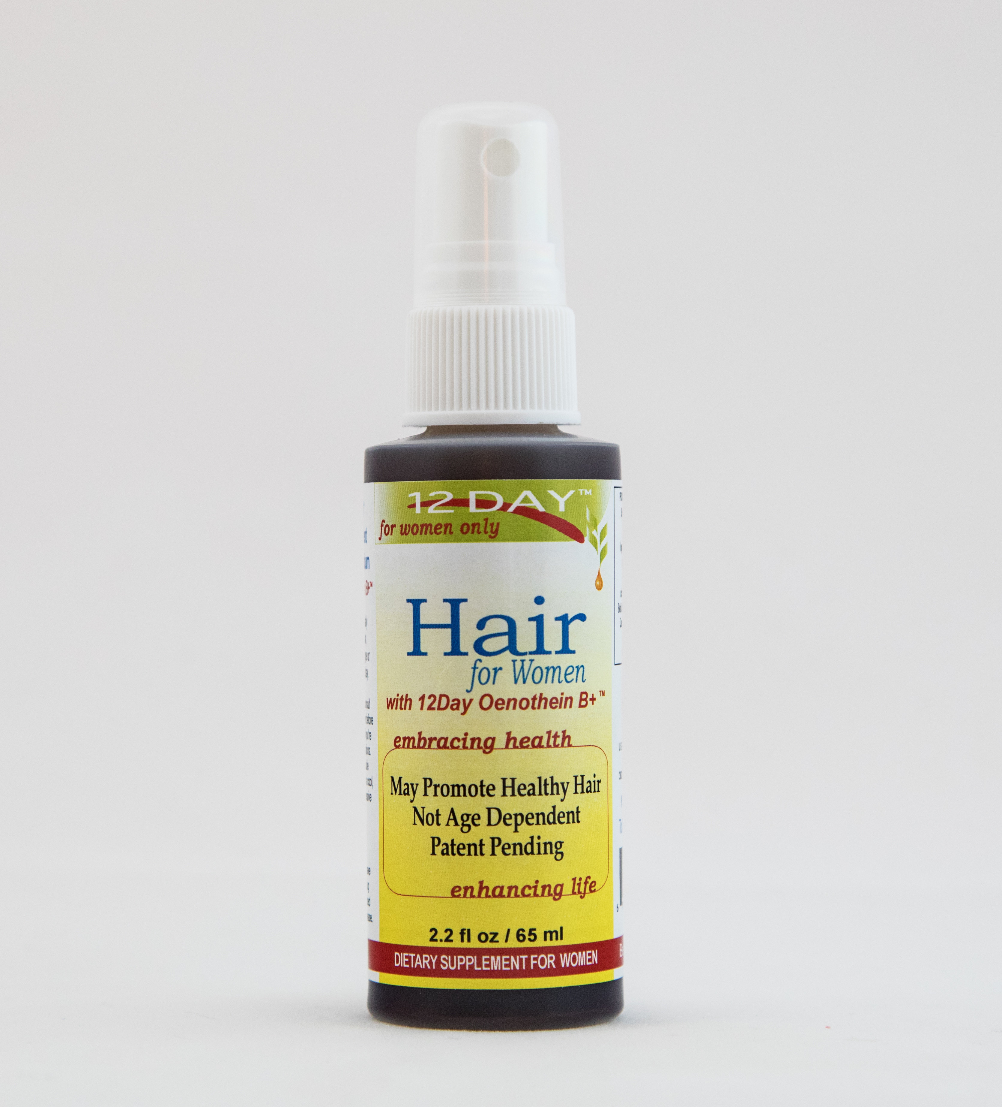 12Day Hair 2 oz. / 60 day supply - spray 600155119758