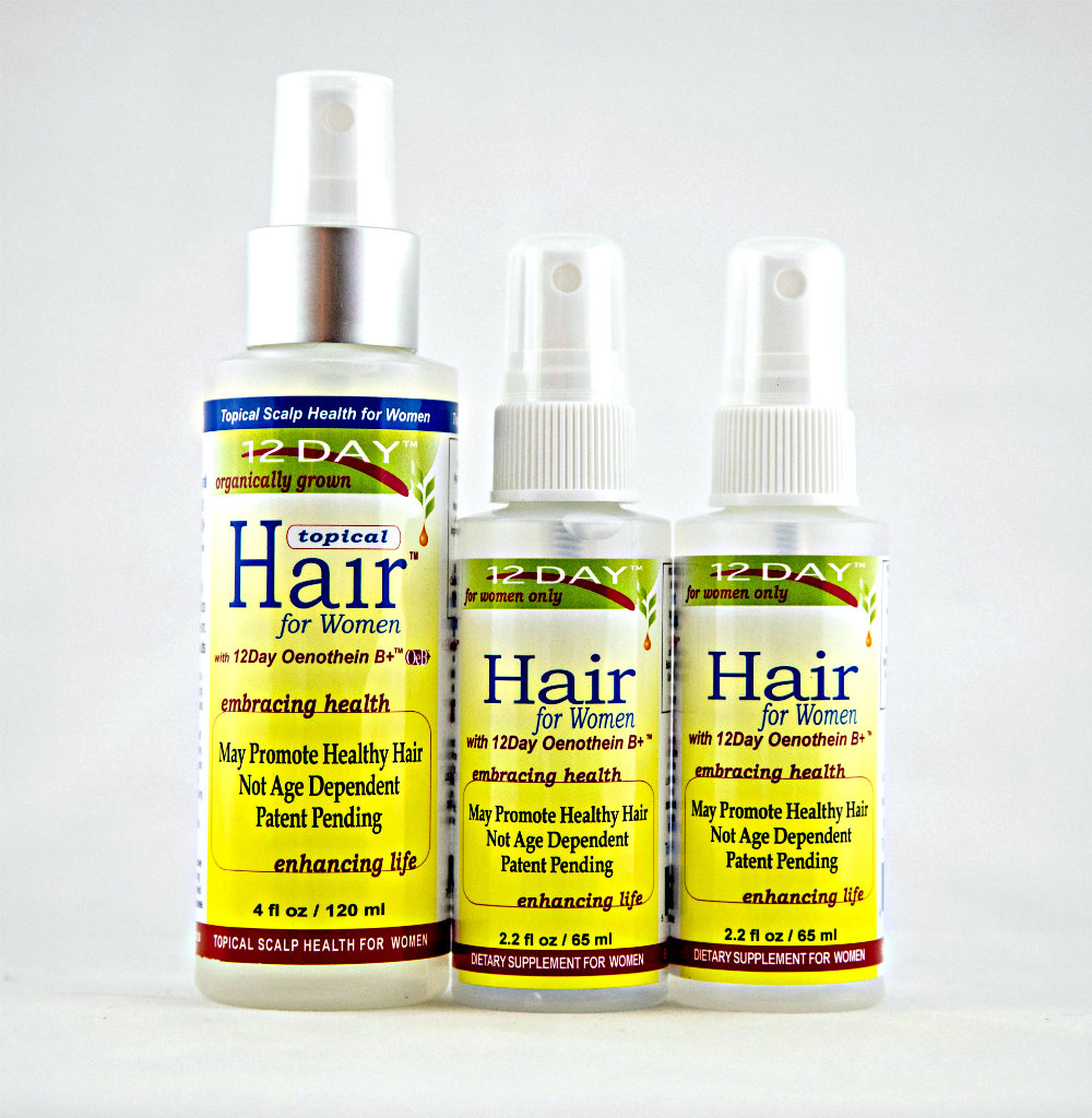 12Day Hair & 12Day Topical Hair Kit 0102