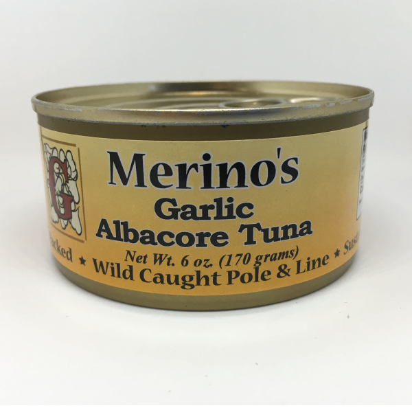 Merino's Garlic Albacore Tuna Merino's Garlic Albacore Tuna