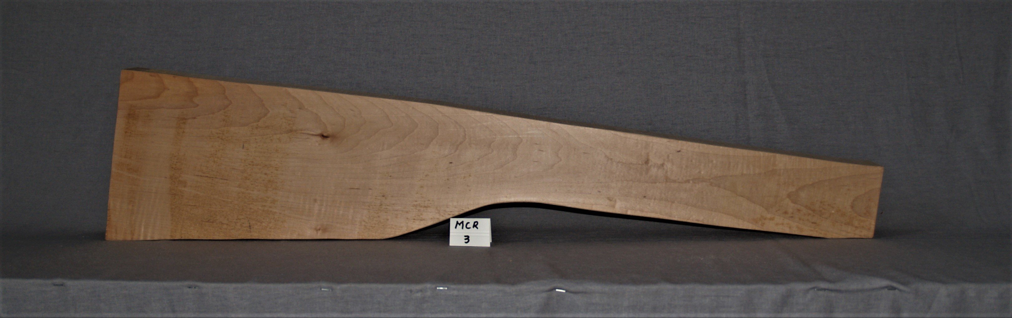 Curly Sugar Maple Modren Custom Rifle Blank MCR 3