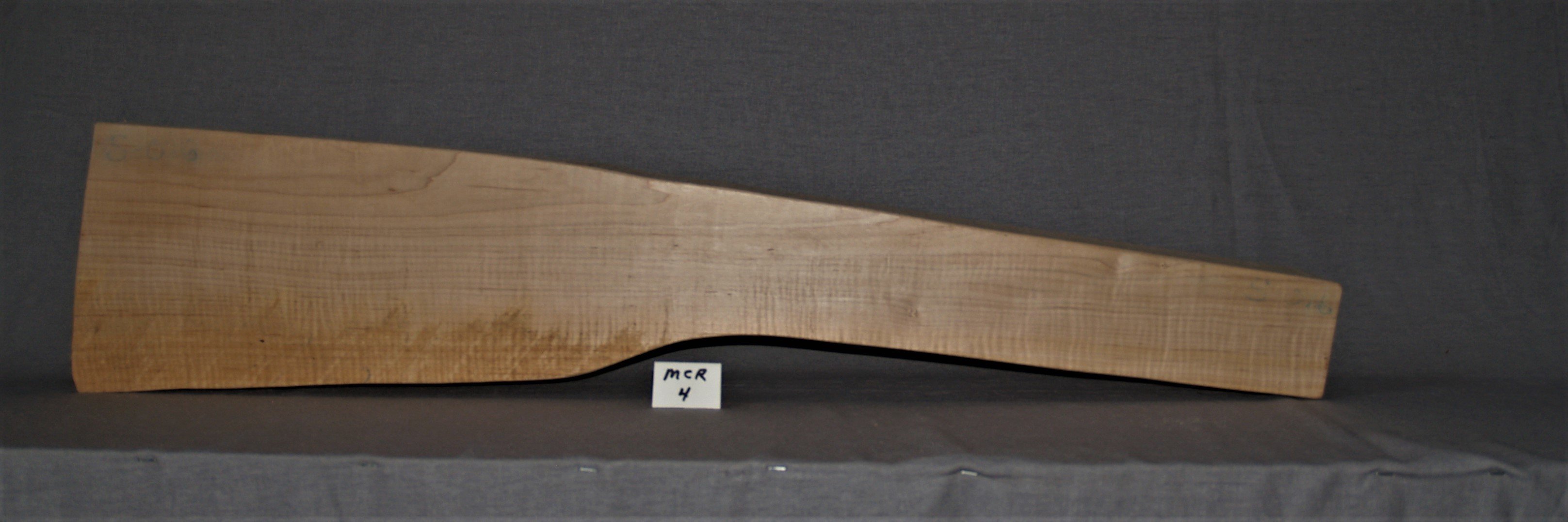 Curly Sugar Maple Modern Custom Rifle Blank MCR 4
