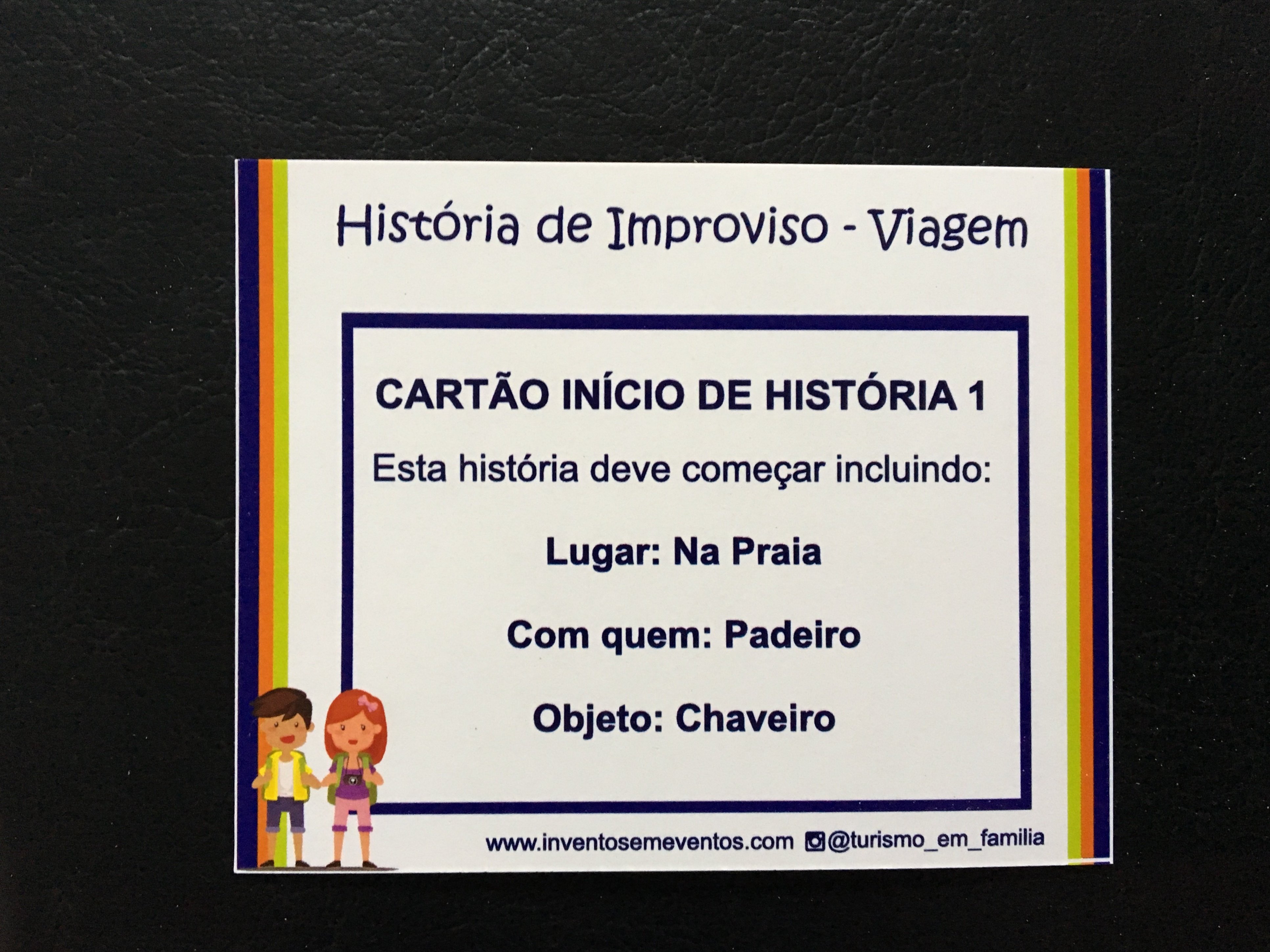 Jogo História de Improviso - Viagem