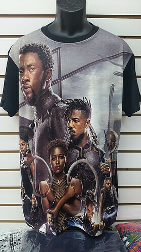 Black Panther Grey Shirt Black Panther Grey Shirt
