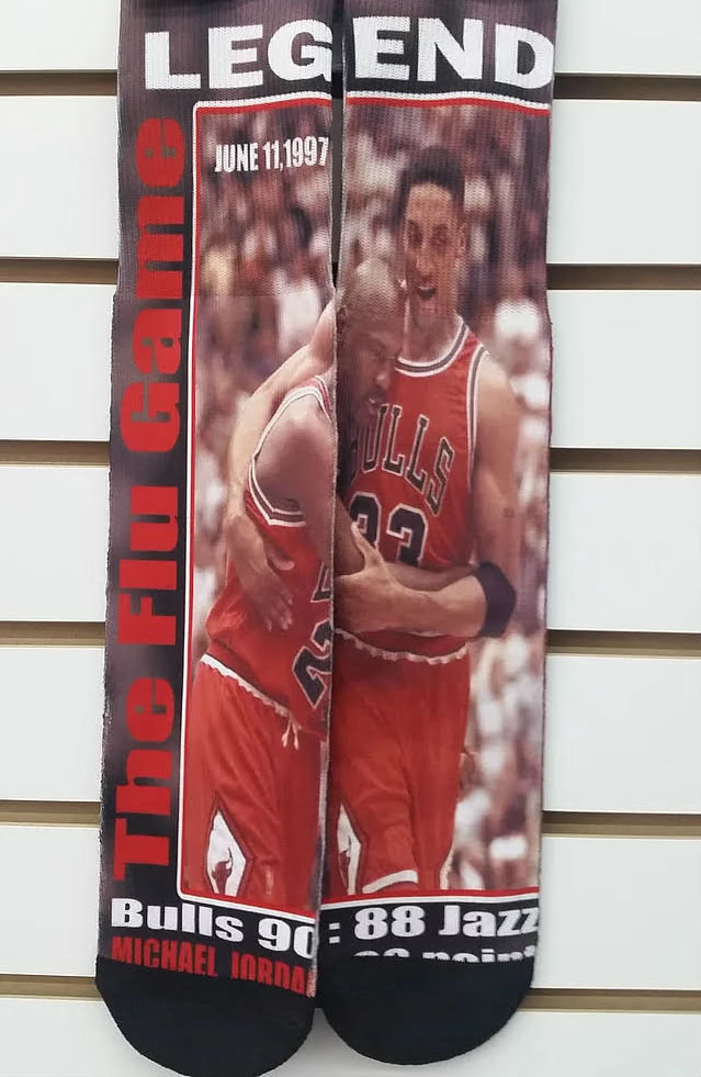 FLU GAME Michael Jordan & Scottie Pippen FLU GAME Michael Jordan & Scottie Pippen