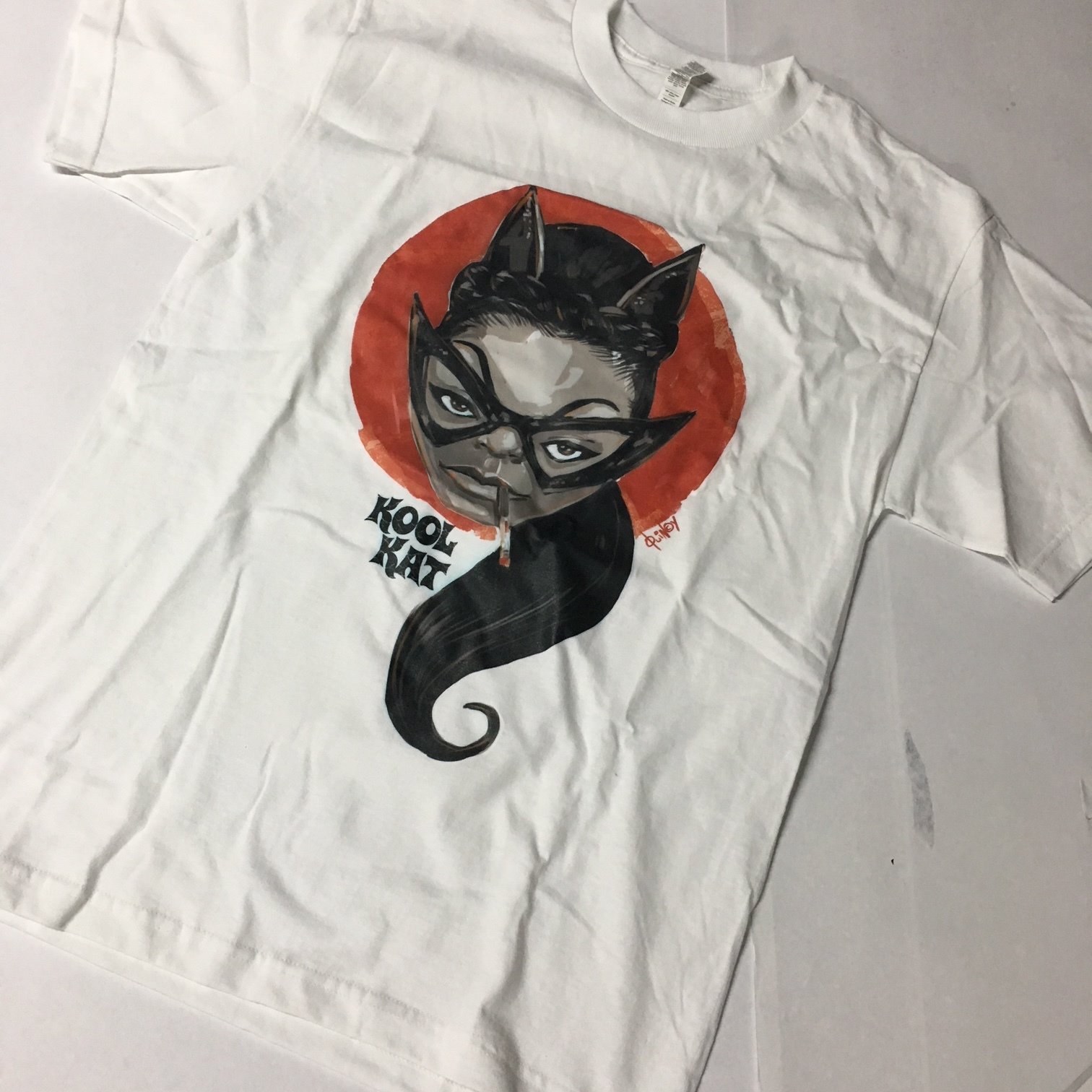 Eartha Kitt "Catwoman" retro poster T-shirts