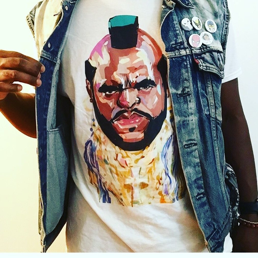 Mr. T "Pity the fool" T-shirts
