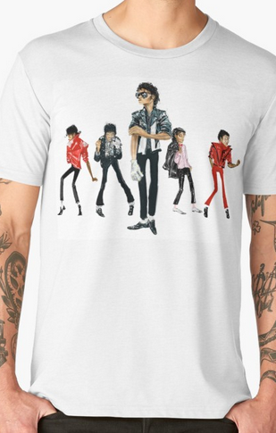 MJ poster T-shirts 00001