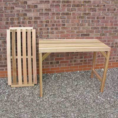 4ft Long x 22" Wide Cedar Staging 4FT22WRC