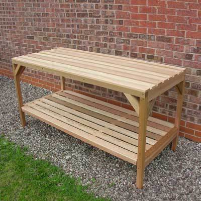 6ft Long x 30" Wide Cedar Staging 6FT30WRC