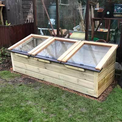 6ft x 2ft Tanalised Coldframe 2X6TANCF