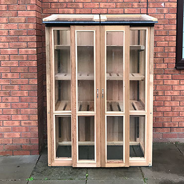 4ft x 2ft, 6ft Tall Cedar Coldframe 2X4X6TCF