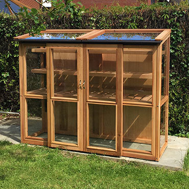 6ft x 2ft, 5ft Tall Cedar Coldframe 2X6X5TCF