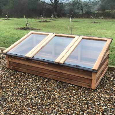 6ft x 3ft Cedar Coldframe 3X6WRCCF