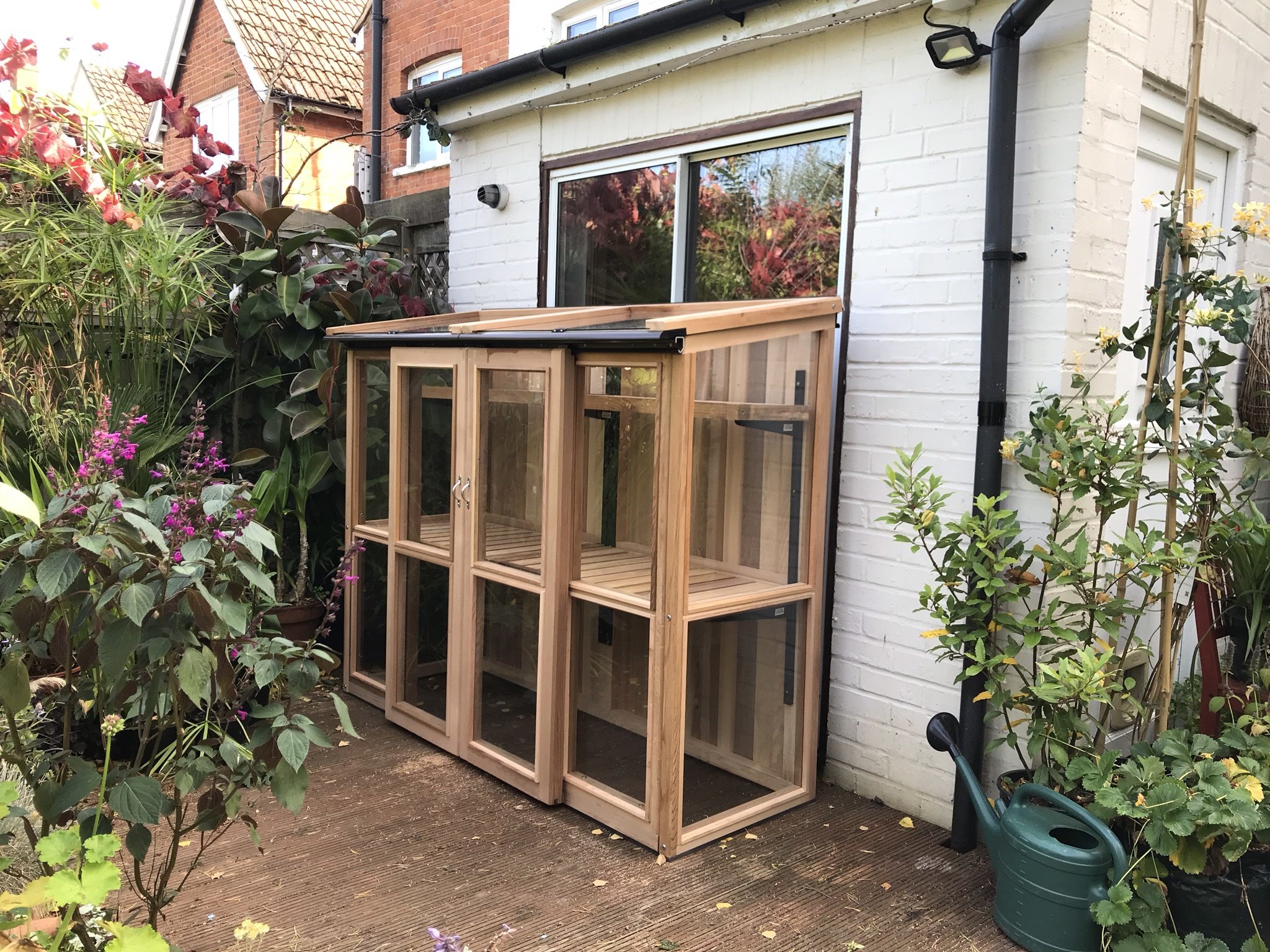 6ft x 2ft, 5ft Tall Cedar Coldframe