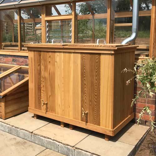 Hampton Contemporary Water butt 130 Gallons / 590 Litres CONTX45V1