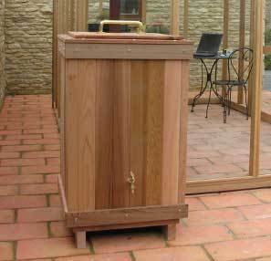Chatsworth Contemporary Water butt 65 Gallon 00002
