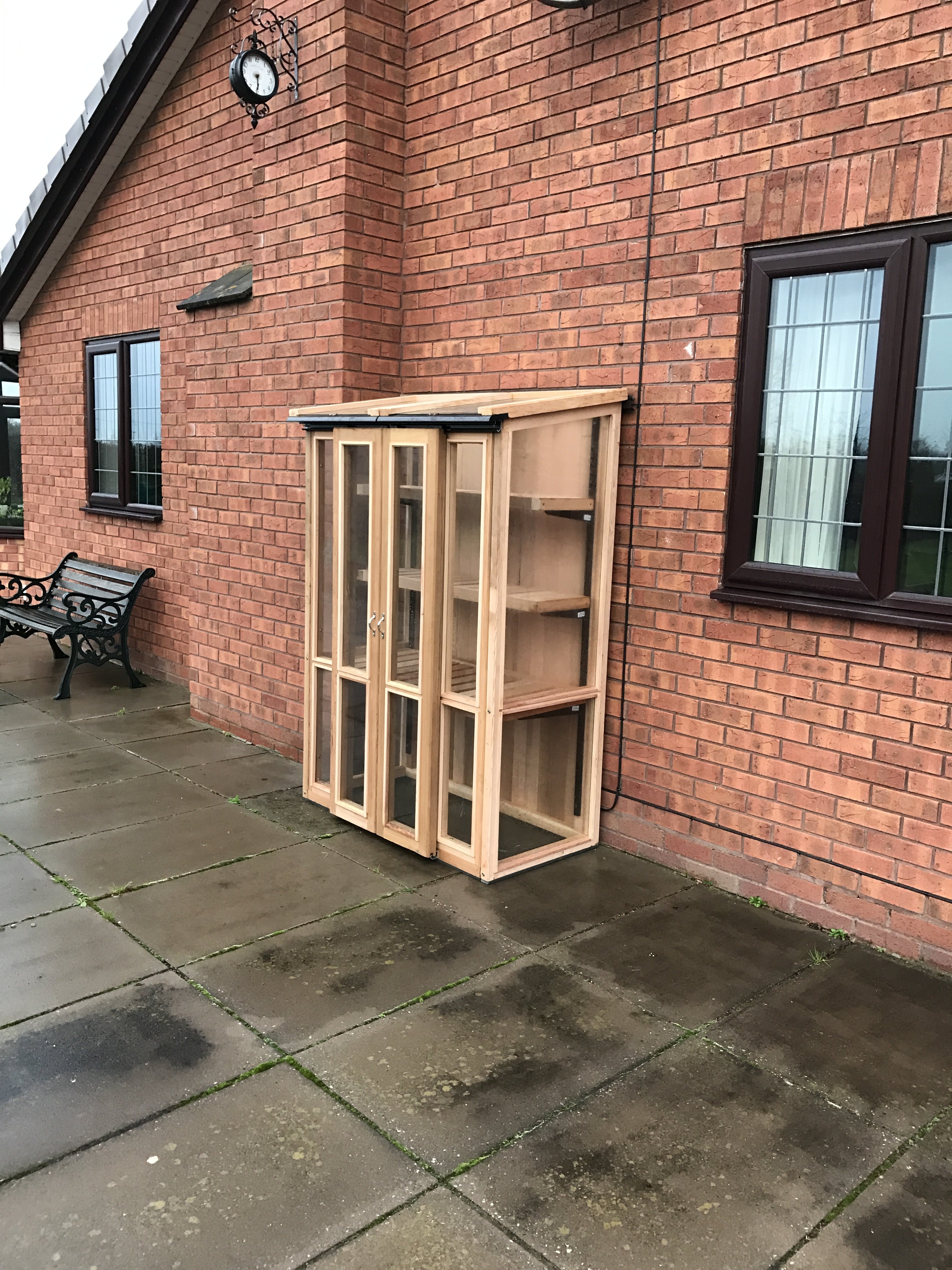 4ft x 2ft, 6ft Tall Cedar Coldframe