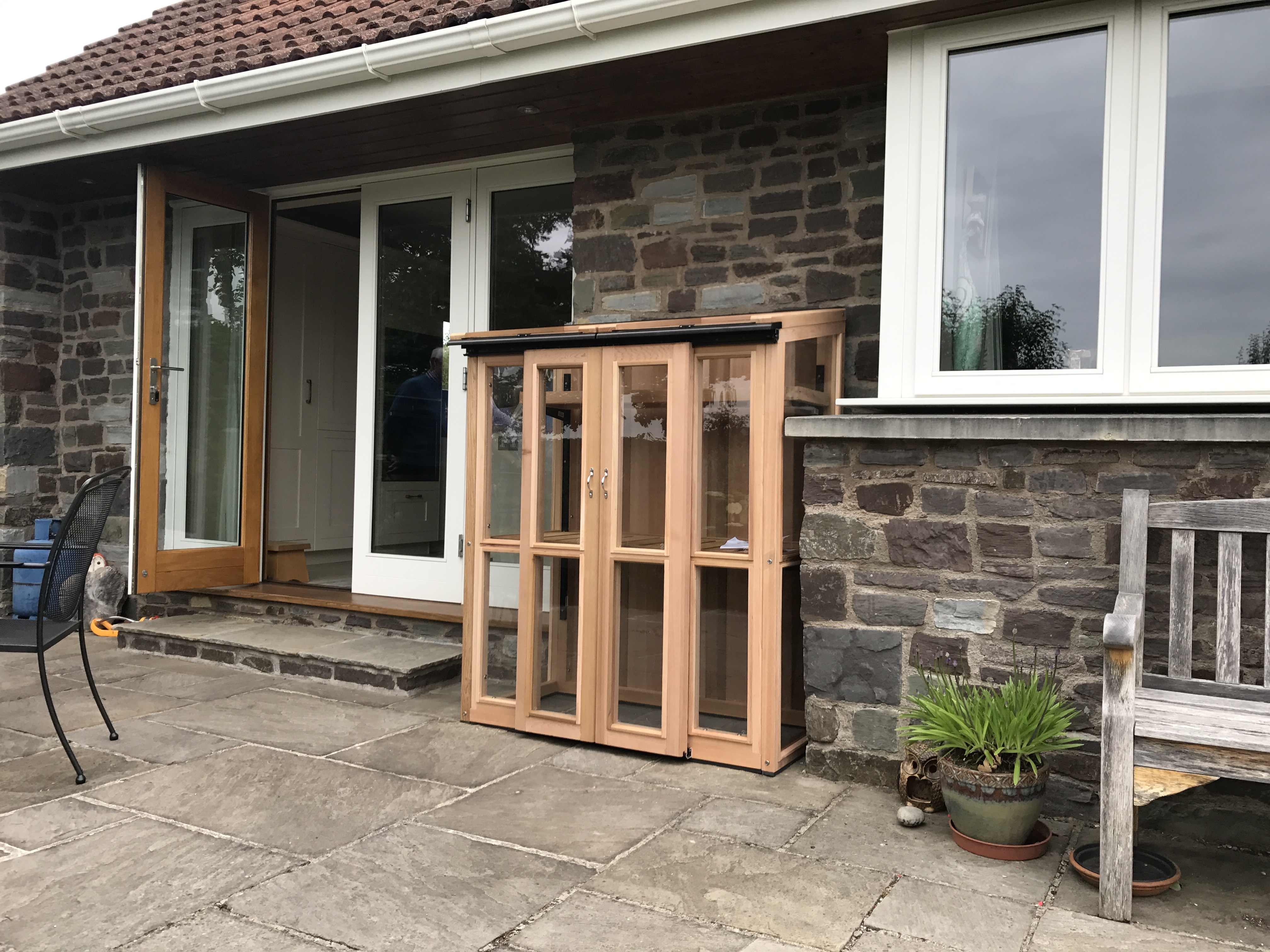 4ft x 2ft, 5ft Tall Cedar Coldframe