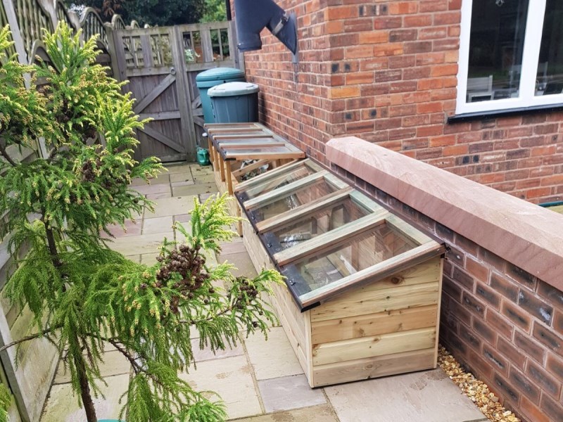 8ft x 2ft Tanalised Coldframe